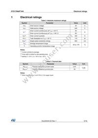 STD170N4F7AG Datasheet Page 3