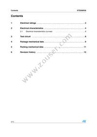 STD20NF06T4 Datasheet Page 2