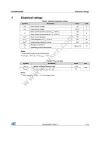 STD20P3H6AG Datasheet Page 3