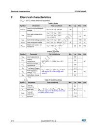 STD20P3H6AG Datasheet Page 4