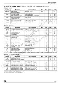 STD22NM20NT4 Datasheet Page 3