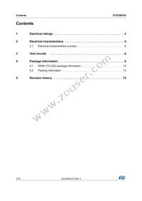 STD25NF20 Datasheet Page 2