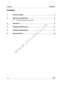 STD26NF10 Datasheet Page 2