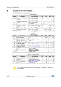 STD36P4LLF6 Datasheet Page 4