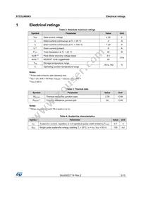 STD3LN80K5 Datasheet Page 3