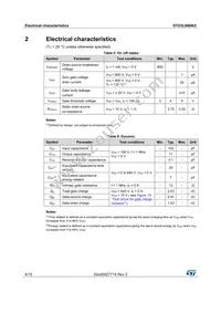 STD3LN80K5 Datasheet Page 4