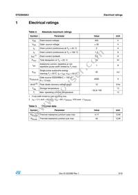 STD3N40K3 Datasheet Page 3