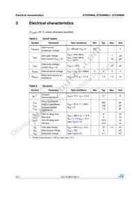STD3NM60-1 Datasheet Page 4