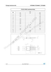 STD3NM60-1 Datasheet Page 14