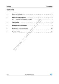 STD3NM60N Datasheet Page 2