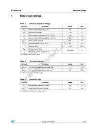 STD44N4LF6 Datasheet Page 3