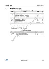 STD45P4LLF6AG Datasheet Page 3