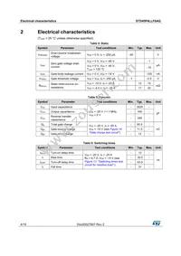 STD45P4LLF6AG Datasheet Page 4