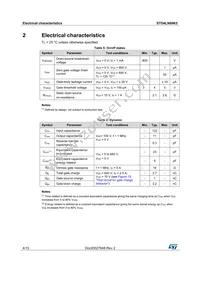 STD4LN80K5 Datasheet Page 4
