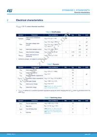 STD4NK50Z-1 Datasheet Page 3