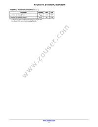 STD5407NNT4G Datasheet Page 2