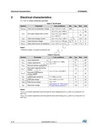 STD5N80K5 Datasheet Page 4