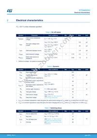 STD6N62K3 Datasheet Page 3
