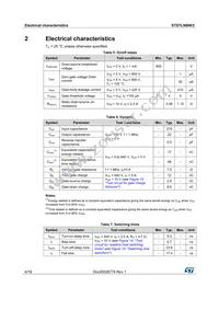 STD7LN80K5 Datasheet Page 4