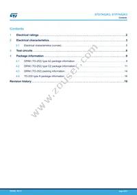 STD7N52K3 Datasheet Page 20
