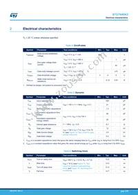 STD7N90K5 Datasheet Page 3