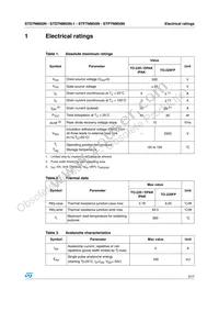 STD7NM50N Datasheet Page 3