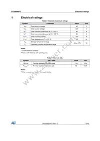 STD80N6F6 Datasheet Page 3