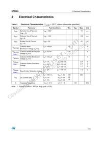 STD826T4 Datasheet Page 3