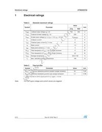 STD830CP40 Datasheet Page 2