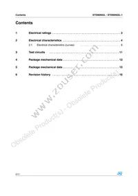 STD90N02L Datasheet Page 2