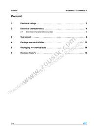 STD90N03L-1 Datasheet Page 2