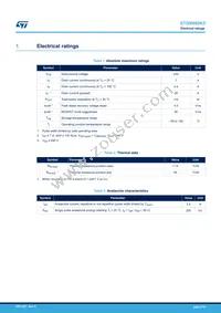 STD9N80K5 Datasheet Page 2