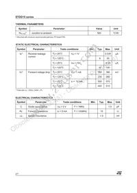 STDD15-05WFILM Datasheet Page 2