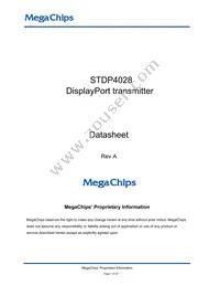 STDP4028AB Datasheet Cover