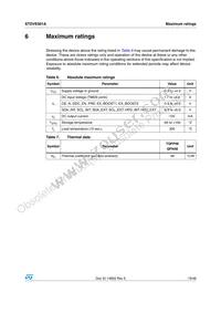 STDVE001AQTR Datasheet Page 19