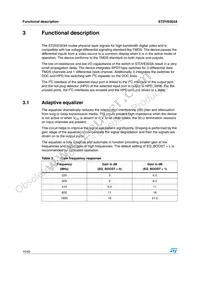STDVE003ABTR Datasheet Page 10