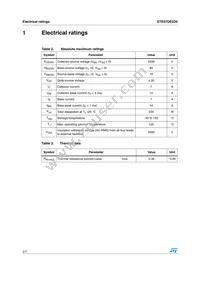 STE07DE220 Datasheet Page 2