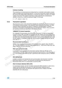 STE10/100A Datasheet Page 21