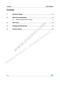 STE110NS20FD Datasheet Page 2