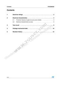 STE30NK90Z Datasheet Page 2