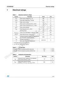 STE30NK90Z Datasheet Page 3