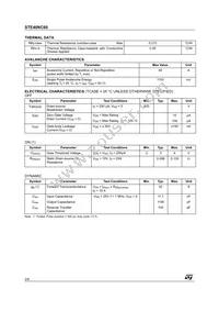 STE40NC60 Datasheet Page 2