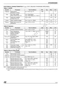 STE40NK90ZD Datasheet Page 3