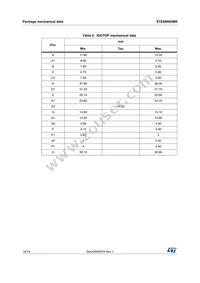 STE88N65M5 Datasheet Page 12