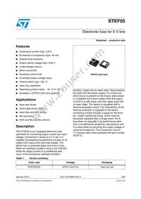 STEF05PUR Datasheet Cover