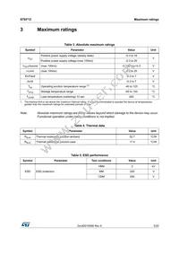 STEF12PUR Datasheet Page 5