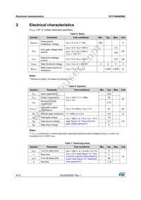 STF10N60DM2 Datasheet Page 4
