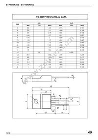 STF10NK50Z Datasheet Page 10