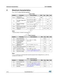 STF11N60DM2 Datasheet Page 4