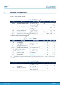 STF11N60M2-EP Datasheet Page 3
